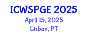 International Conference on Women's Sport Participation and Gender Equality (ICWSPGE) April 15, 2025 - Lisbon, Portugal