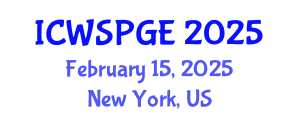 International Conference on Women's Sport Participation and Gender Equality (ICWSPGE) February 15, 2025 - New York, United States