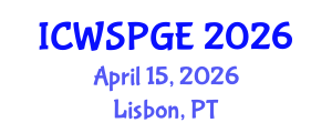 International Conference on Women's Sport Participation and Gender Equality (ICWSPGE) April 15, 2026 - Lisbon, Portugal