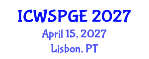 International Conference on Women's Sport Participation and Gender Equality (ICWSPGE) April 15, 2027 - Lisbon, Portugal International Conference on Women's Sport Participation and Gender Equality (ICWSPGE) April 15, 2027 - Lisbon, Portugal