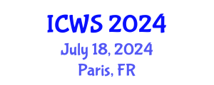 International Conference on Women’s Studies (ICWS) July 18, 2024 - Paris, France