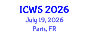 International Conference on Women’s Studies (ICWS) July 19, 2026 - Paris, France