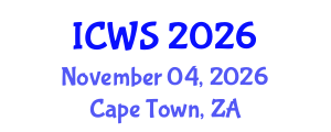 International Conference on Women's Studies (ICWS) November 04, 2026 - Cape Town, South Africa