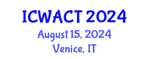 International Conference on Wood Adhesives, Chemistry and Technology (ICWACT) August 15, 2024 - Venice, Italy