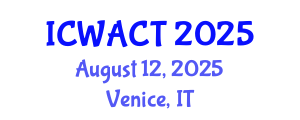 International Conference on Wood Adhesives, Chemistry and Technology (ICWACT) August 12, 2025 - Venice, Italy