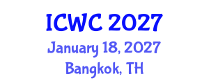 International Conference on Wound Care (ICWC) January 18, 2027 - Bangkok, Thailand International Conference on Wound Care (ICWC) January 18, 2027 - Bangkok, Thailand