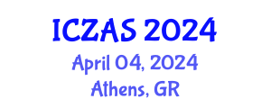 International Conference on Zoology and Animal Science (ICZAS) April 04, 2024 - Athens, Greece