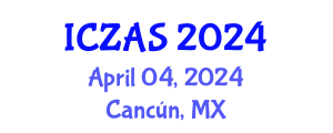 International Conference on Zoology and Animal Science (ICZAS) April 04, 2024 - Cancún, Mexico