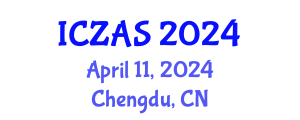 International Conference on Zoology and Animal Science (ICZAS) April 11, 2024 - Chengdu, China