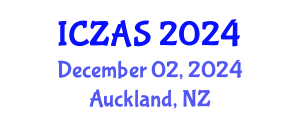 International Conference on Zoology and Animal Science (ICZAS) December 02, 2024 - Auckland, New Zealand