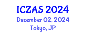 International Conference on Zoology and Animal Science (ICZAS) December 02, 2024 - Tokyo, Japan