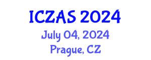 International Conference on Zoology and Animal Science (ICZAS) July 04, 2024 - Prague, Czechia