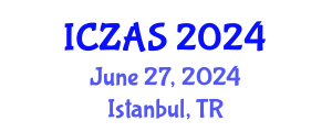 International Conference on Zoology and Animal Science (ICZAS) June 27, 2024 - Istanbul, Turkey