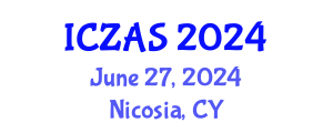 International Conference on Zoology and Animal Science (ICZAS) June 27, 2024 - Nicosia, Cyprus