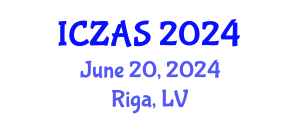 International Conference on Zoology and Animal Science (ICZAS) June 20, 2024 - Riga, Latvia