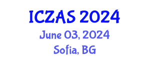 International Conference on Zoology and Animal Science (ICZAS) June 03, 2024 - Sofia, Bulgaria