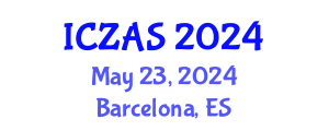 International Conference on Zoology and Animal Science (ICZAS) May 23, 2024 - Barcelona, Spain