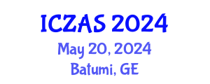 International Conference on Zoology and Animal Science (ICZAS) May 20, 2024 - Batumi, Georgia
