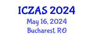 International Conference on Zoology and Animal Science (ICZAS) May 16, 2024 - Bucharest, Romania