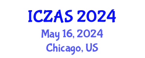 International Conference on Zoology and Animal Science (ICZAS) May 16, 2024 - Chicago, United States