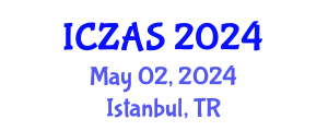 International Conference on Zoology and Animal Science (ICZAS) May 02, 2024 - Istanbul, Turkey