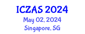 International Conference on Zoology and Animal Science (ICZAS) May 02, 2024 - Singapore, Singapore