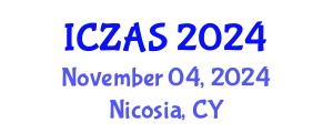 International Conference on Zoology and Animal Science (ICZAS) November 04, 2024 - Nicosia, Cyprus