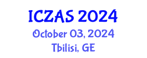 International Conference on Zoology and Animal Science (ICZAS) October 03, 2024 - Tbilisi, Georgia