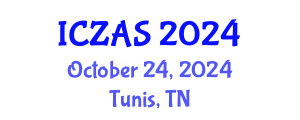 International Conference on Zoology and Animal Science (ICZAS) October 24, 2024 - Tunis, Tunisia