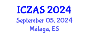 International Conference on Zoology and Animal Science (ICZAS) September 05, 2024 - Málaga, Spain