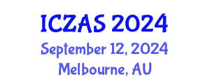 International Conference on Zoology and Animal Science (ICZAS) September 12, 2024 - Melbourne, Australia