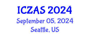 International Conference on Zoology and Animal Science (ICZAS) September 05, 2024 - Seattle, United States