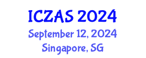International Conference on Zoology and Animal Science (ICZAS) September 12, 2024 - Singapore, Singapore