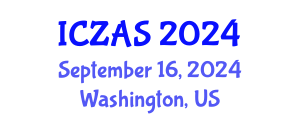 International Conference on Zoology and Animal Science (ICZAS) September 16, 2024 - Washington, United States
