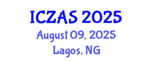 International Conference on Zoology and Animal Science (ICZAS) August 09, 2025 - Lagos, Nigeria