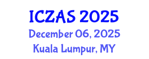 International Conference on Zoology and Animal Science (ICZAS) December 06, 2025 - Kuala Lumpur, Malaysia