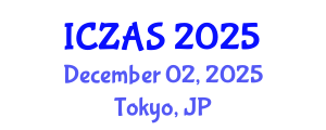 International Conference on Zoology and Animal Science (ICZAS) December 02, 2025 - Tokyo, Japan