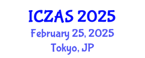 International Conference on Zoology and Animal Science (ICZAS) February 25, 2025 - Tokyo, Japan