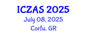International Conference on Zoology and Animal Science (ICZAS) July 08, 2025 - Corfu, Greece