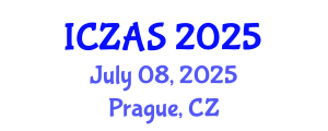International Conference on Zoology and Animal Science (ICZAS) July 08, 2025 - Prague, Czechia