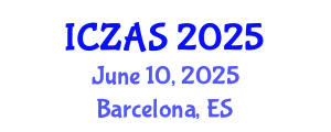 International Conference on Zoology and Animal Science (ICZAS) June 10, 2025 - Barcelona, Spain