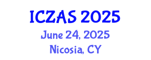 International Conference on Zoology and Animal Science (ICZAS) June 24, 2025 - Nicosia, Cyprus