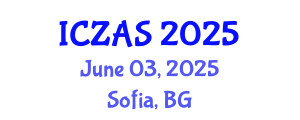 International Conference on Zoology and Animal Science (ICZAS) June 03, 2025 - Sofia, Bulgaria