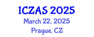 International Conference on Zoology and Animal Science (ICZAS) March 22, 2025 - Prague, Czechia