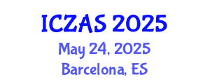 International Conference on Zoology and Animal Science (ICZAS) May 24, 2025 - Barcelona, Spain