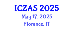 International Conference on Zoology and Animal Science (ICZAS) May 17, 2025 - Florence, Italy