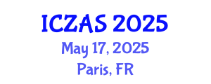 International Conference on Zoology and Animal Science (ICZAS) May 17, 2025 - Paris, France
