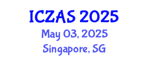 International Conference on Zoology and Animal Science (ICZAS) May 03, 2025 - Singapore, Singapore