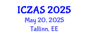 International Conference on Zoology and Animal Science (ICZAS) May 20, 2025 - Tallinn, Estonia