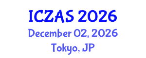 International Conference on Zoology and Animal Science (ICZAS) December 02, 2026 - Tokyo, Japan